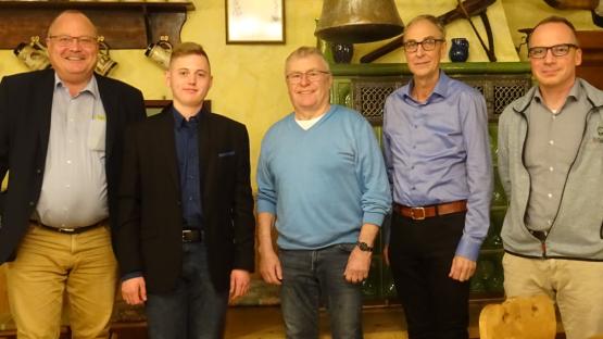 Dirk Bergner, Aurelius Rank, Günter Hartmann, Alexander Popp, Gernot Sengewald (es fehlt: Jens Meyer)